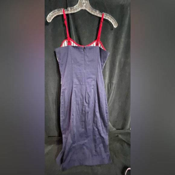 Voodoo vixen stripe dress size M - Picture 9 of 9